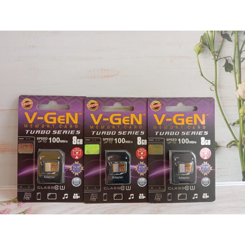 MEMORY CARD VGEN 8GB/16GB/32G CLASS 10