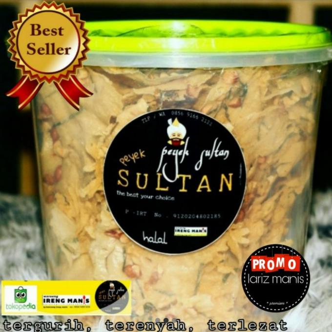 

peyek sultan premium varian terlengkap - kcang ijo cabe ---Terbaru---