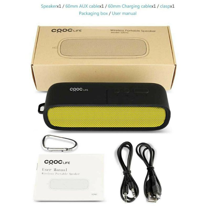 CRDC S201C portable bluetooth speaker PRICE TO PERFORMANCE