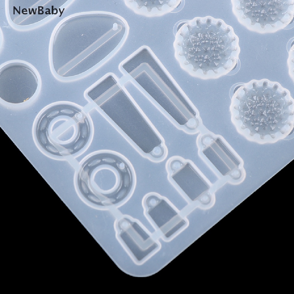 NewBaby Silicone Earring Pendant Jewelry Mold Resin Casting Mould Tool DIY Epoxy Making  ID