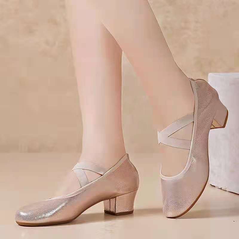 GRISELLE - Sepatu Dansa Latin/ Line Dance Heels Anggun