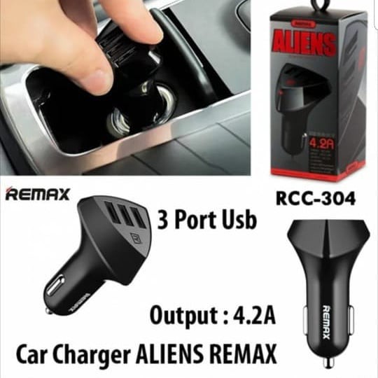 Charger Mobil REMAX Alien Series 3 USB