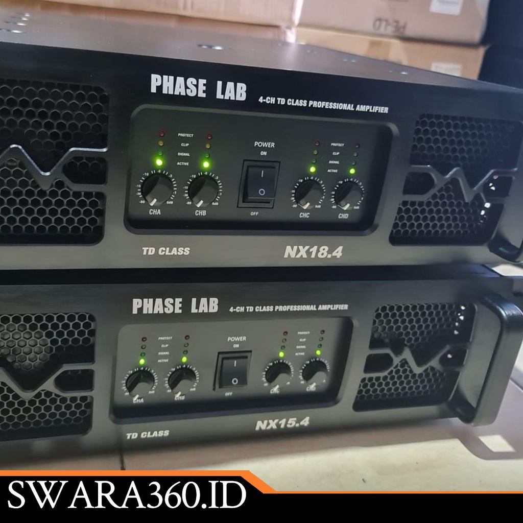 POWER AMPLIFIER PHASELAB NX15.4 nx18.4 4channel