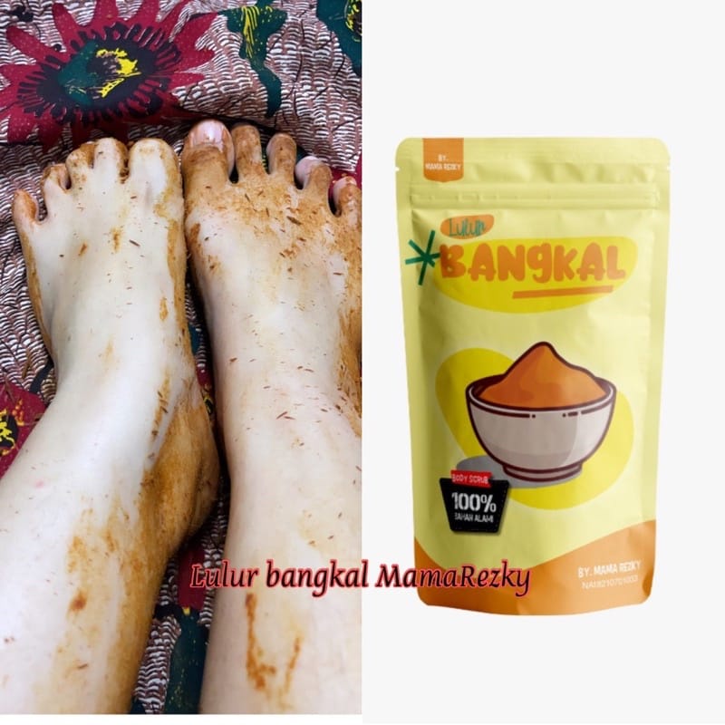 LULUR REMPAH KAYU BANGKAL ORIGINAL - lulur rempah 20g dan 90g - lulur pemutih badan