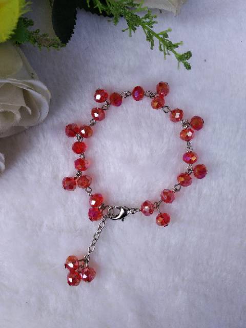 GELANG KRISTAL CEKO CANTIK FARIDA/GELANG UNIK/GELANG MURAH-3