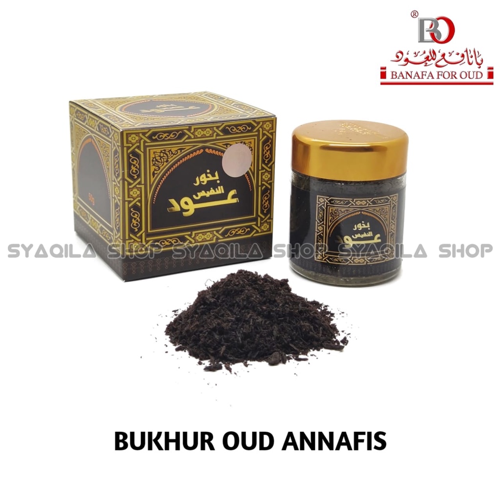 Bukhur Oud An Nafis Buhur Annafiz BO Banafa for Oud Bakhoor Dupa Arab Original Saudi KSA