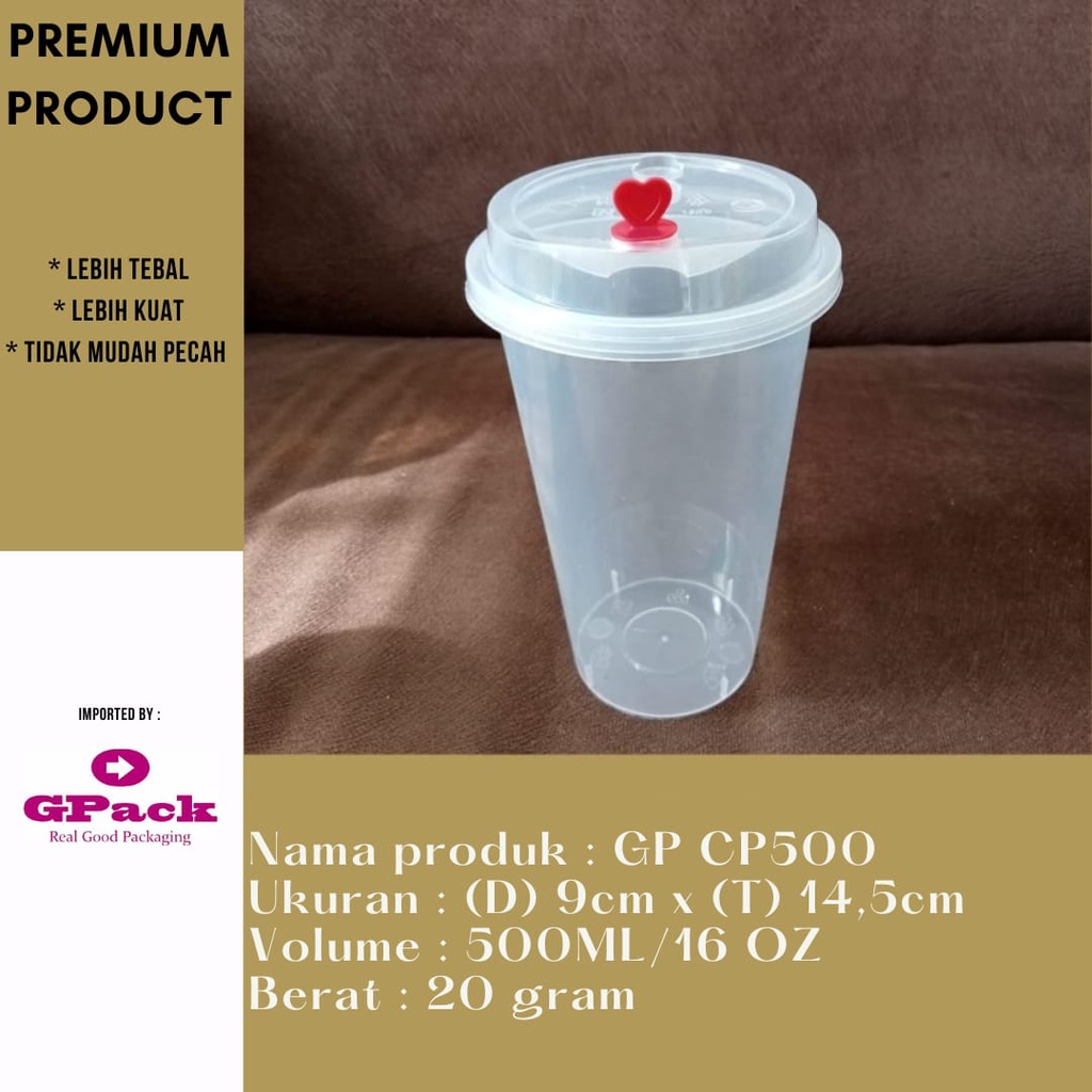 

AKEH TEMPAT MINUMAN PLASTIK KEKINIAN/CUP PLASTIK BUBBLE TEA/CUP PLASTIK JUICE ml (GP CP-)