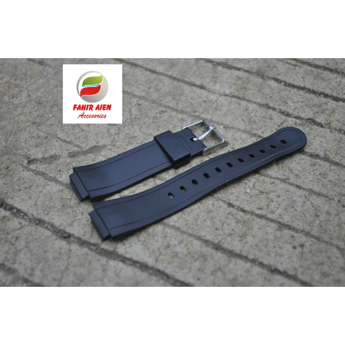 TALI JAM TANGAN CASIO AW90 RUBBER STRAP