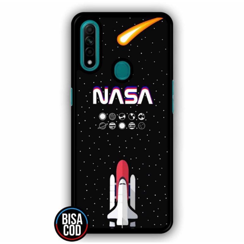 Athan Case Custom Oppo A31 A8 2020 Fashion Aesthetic Aerospace Nasa series