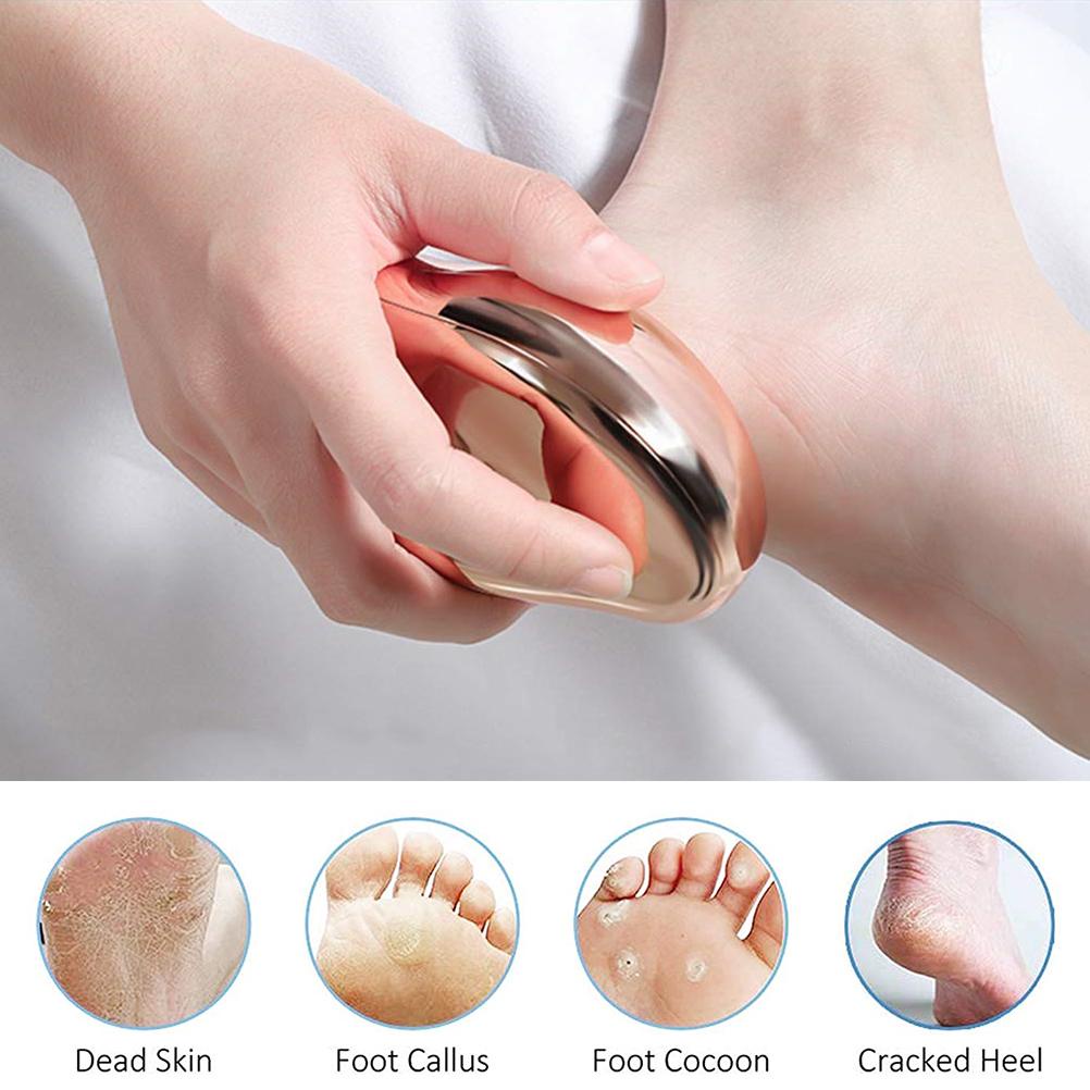 [house]2 IN 1 Foot Care Tool  Nano Glass Foot File Waterproof Portable Pedicure Foot File Callus Remover