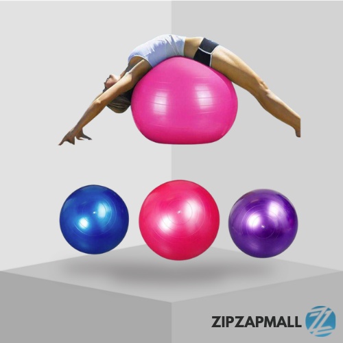 Bola Yoga Pilates Fitness Gym 55cm / Bola Yoga Ibu Hamil / Gym Ball Ibu Hamil Yoga Di Rumah Home Gym / Ball Fitness Pilates Tebal Lentur / Gymnastic Ball Senam Ibu Hamil / Ball Fitness Senam Olahraga Fitness Kesehatan Badan /Fitness Ball Gym Pilates Murah