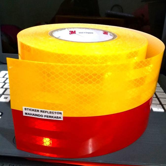 

( BISA COD ) 3M Reflector Stiker EGP - Sticker Scotchlite 2" x 5m GRATIS ONGKIR [Kode 1|Kode 2|Kode
