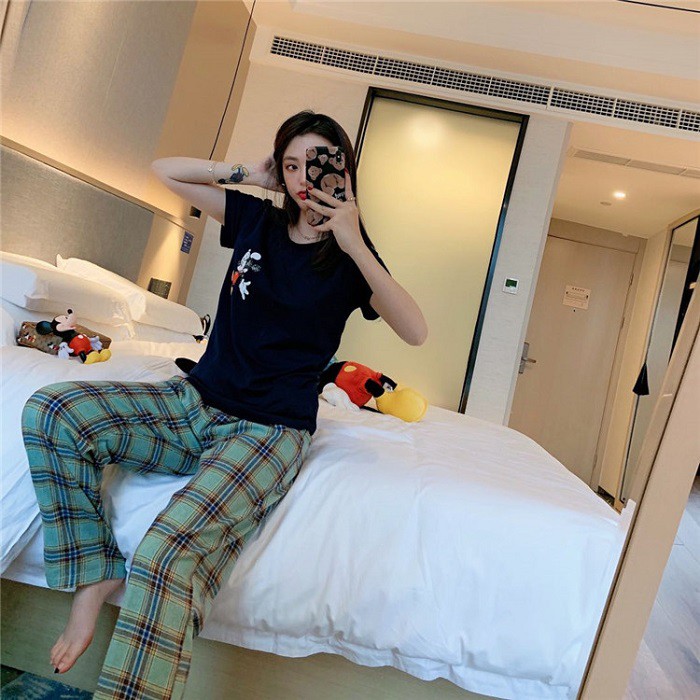 Mickey 2pc Outfit Set Long Pants 2660