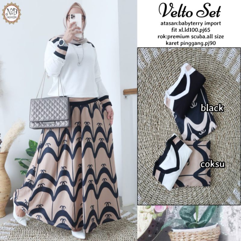 VELTO SET ORIGINAL PRODUK BY N&amp;B