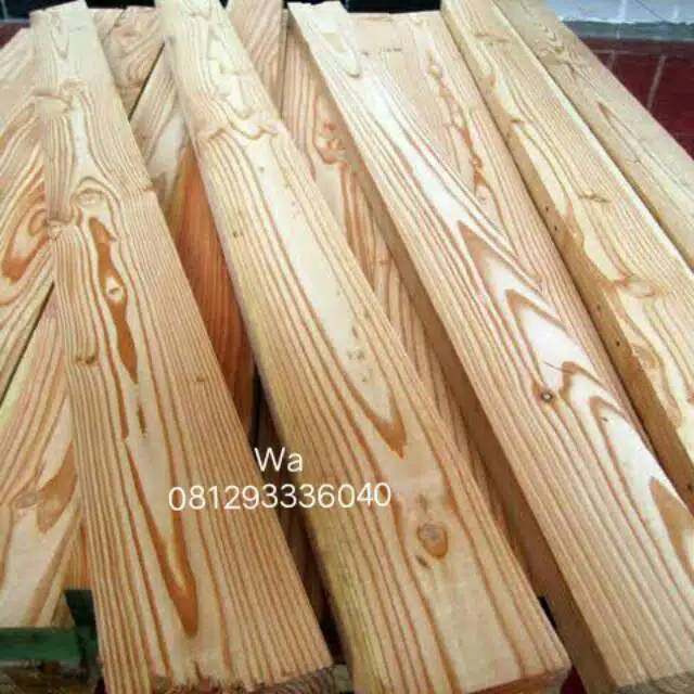 PAPAN JATI BELANDA 100X9 5X2 cmSUDAH DI  AMPLAS HARGA  SATU 