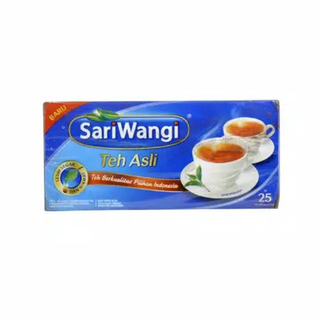 

Sariwangi Teh Celup Asli Isi 25's Pack Kotak Sari Wangi