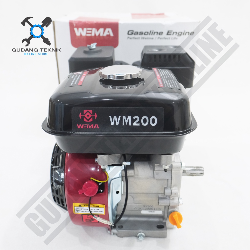 Engine WEIMA 6.5 Hp WM200 / Mesin Penggerak Serba Guna 6.5Hp / Engine Gasoline WEIMA WM 200 4Tak