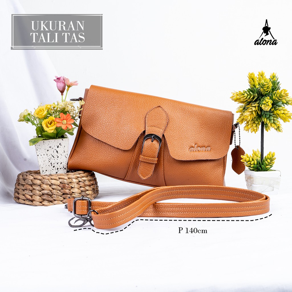 REVEN LEATHER - Tas wanita shoulder bag alona chatlotte kulit asli