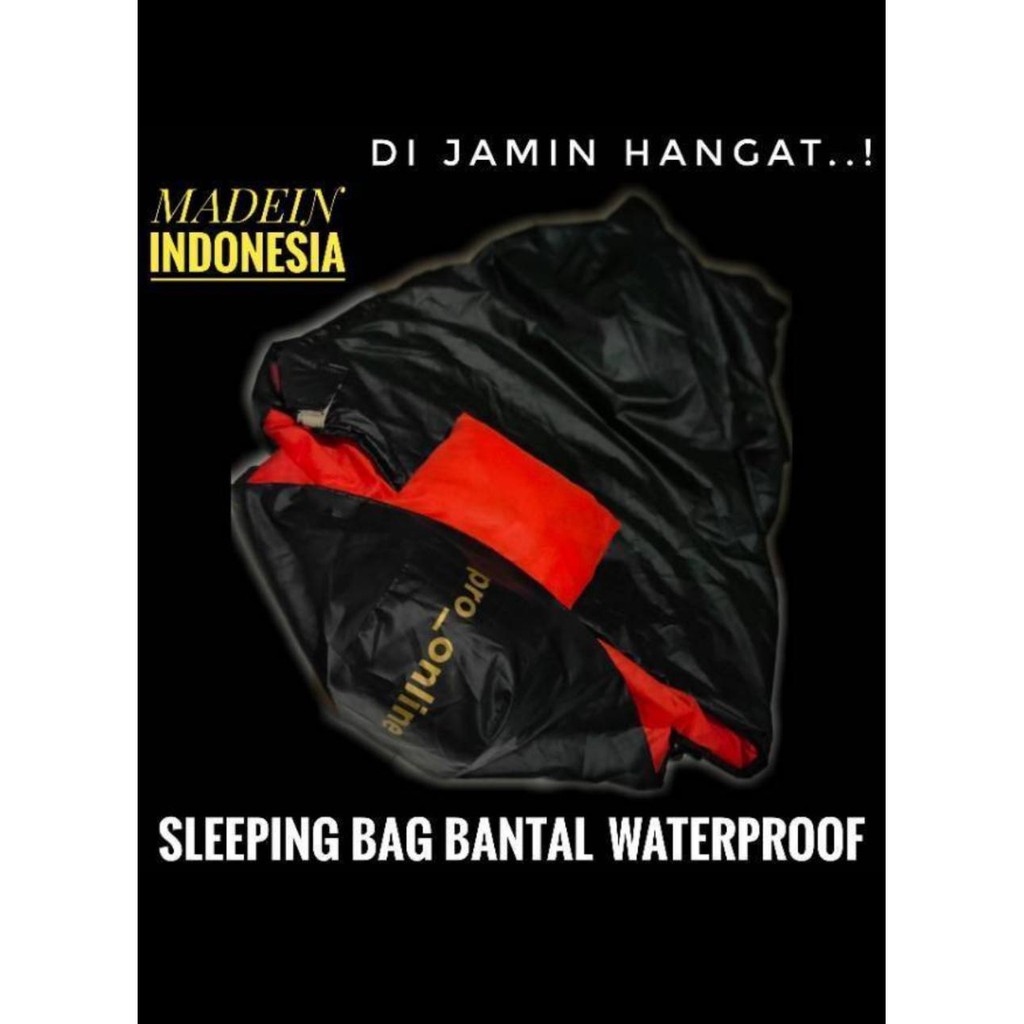 [BISA COD] Sleeping bag bantal Waterproof - paking mini - selimut