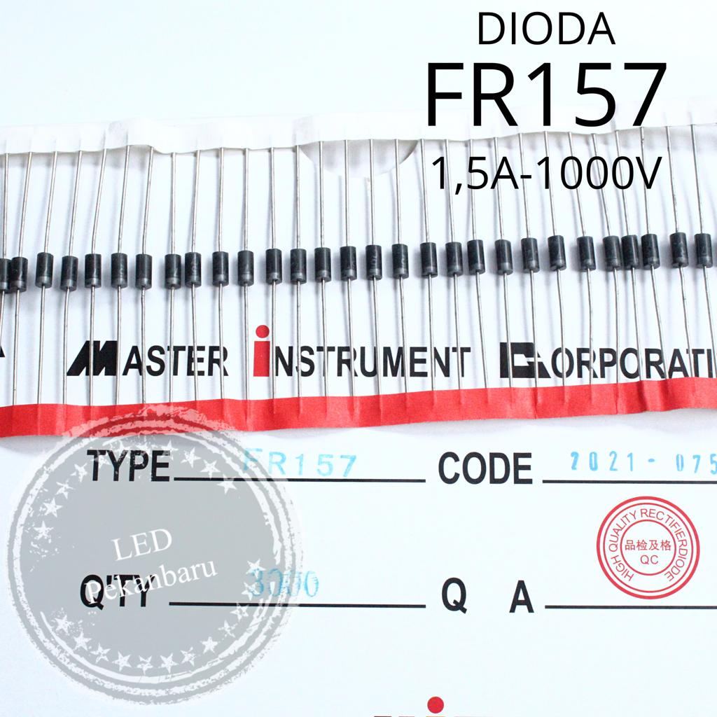 DIODA FR157 FR 157 MIC 1,5A 1000V RENTENG FAST RECOVERY DIODE