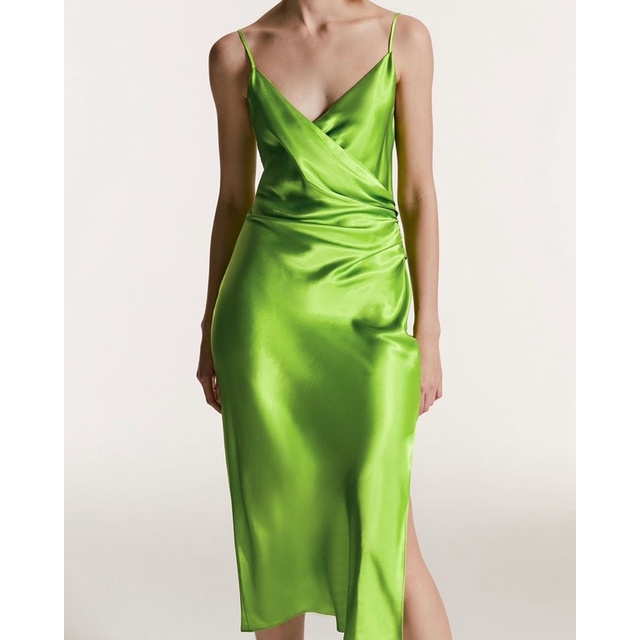 Zara original satin dress
