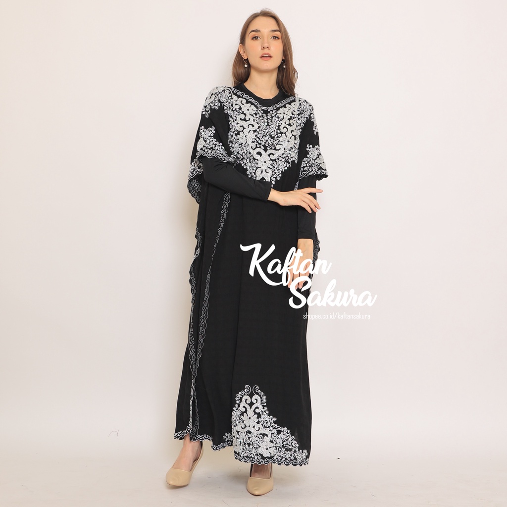 GAMIS KRINKLE PREMIUM HITAM GAMIS KEKINIAN GAMIS WANITA ukuran JUMBO all size muat sampai XXL untuk pesta lebaran pengajian