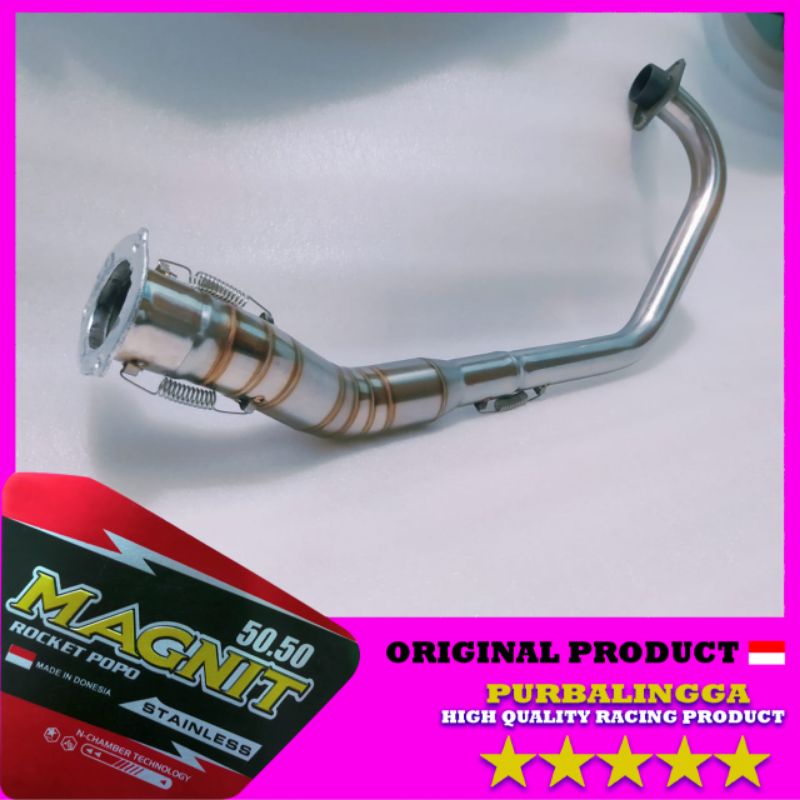 Pipa leheran knalpot Cb 150r Old pnp silencer original fu full stainless