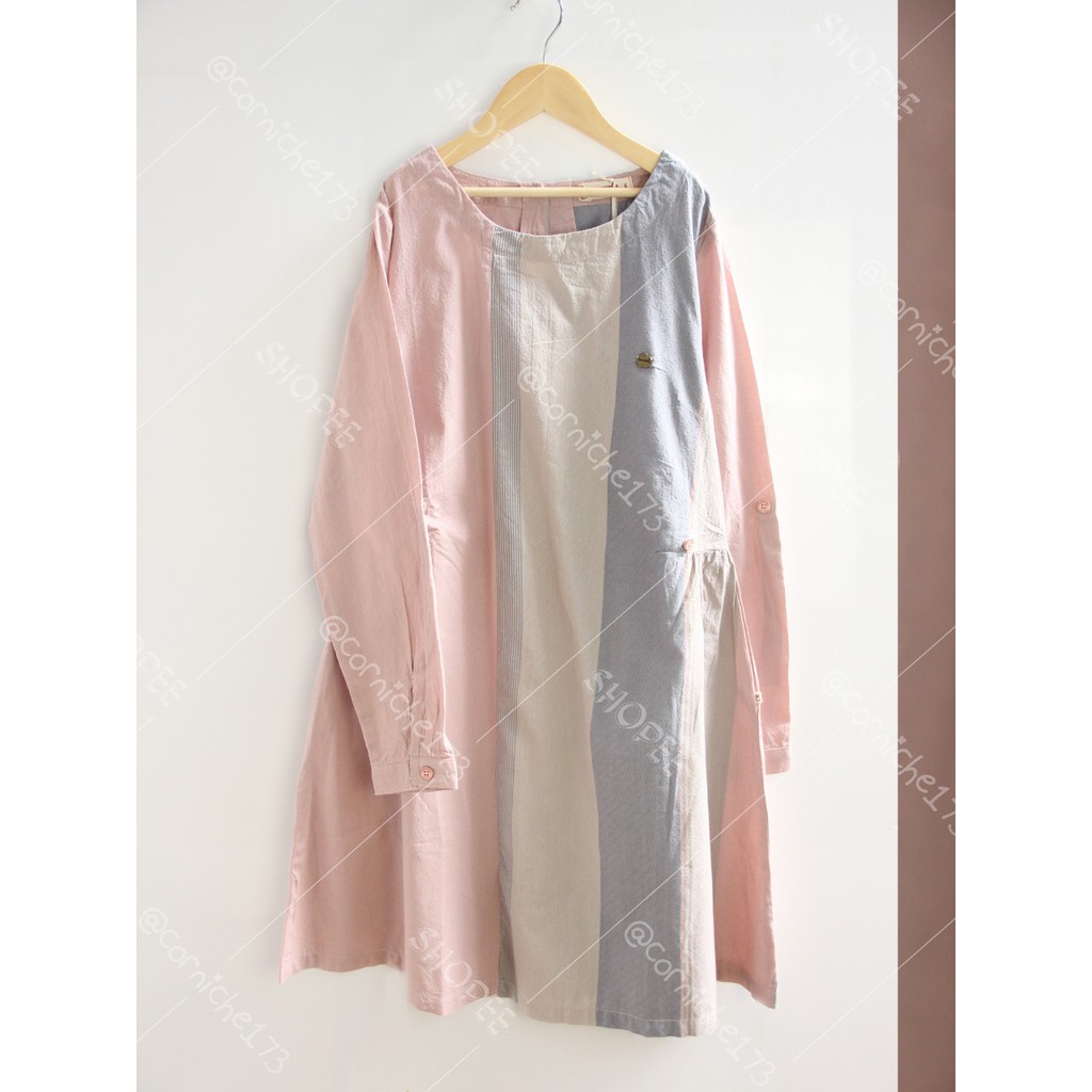 Corniche Nisa Dress Merah Muda - TH501381