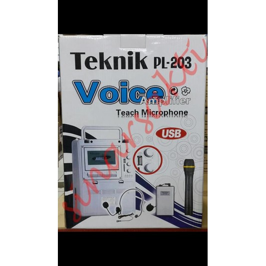 Portable wireless meeting Teknik PL 203