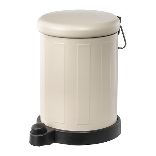 IKEA TOFTAN Tempat Sampah Dust Bin Warna Krem
