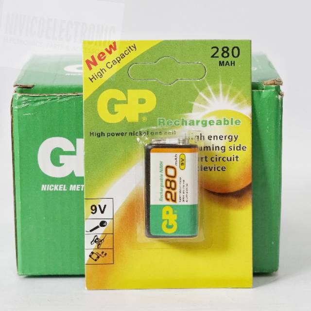 Baterai kotak GP280 charge