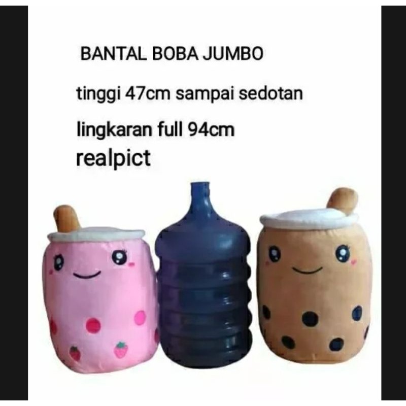 boneka milk boba jumbo Boba galon Boba/cod murah MURAH RAPIH BAGUS, BISA COD