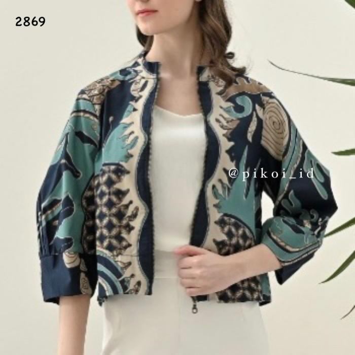 Outer Batik / Blazer Batik / Batik Panjang Modern / Kantor / Kerja