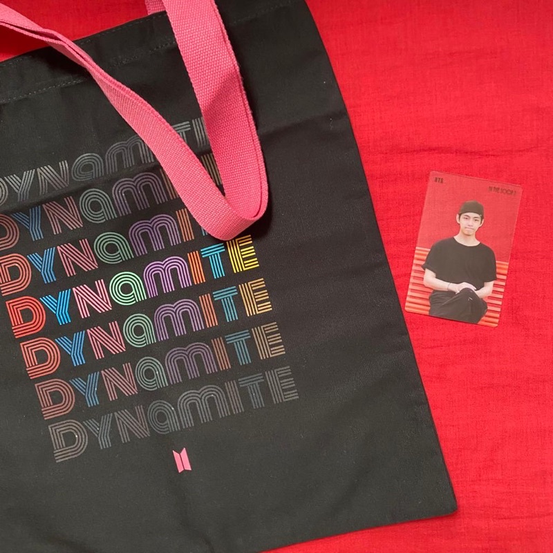 Canvas Bag Dynamite BTS Official Merch