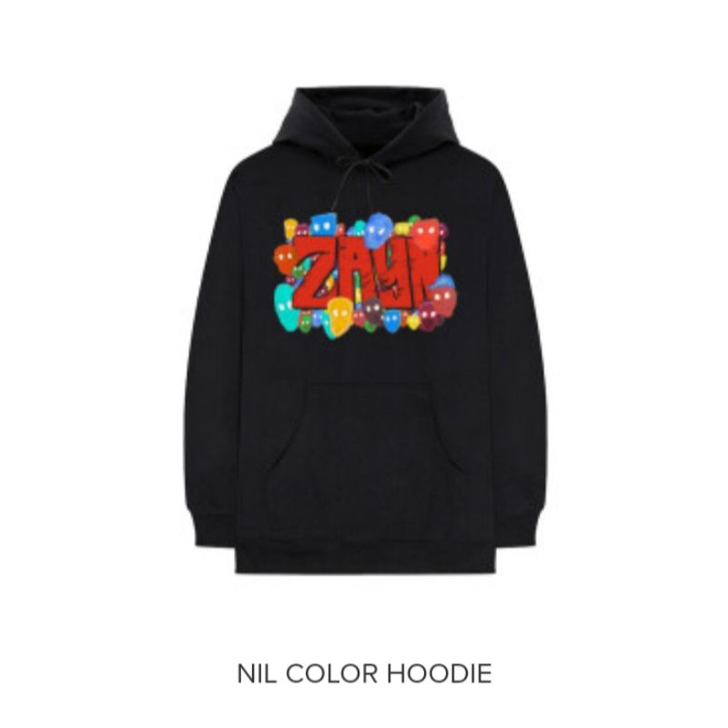 NIL COLOR HOODIE ZAYN MALIK OFFICIAL