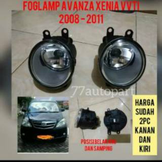 Fog Lamp Foglamp Lampu Kabut Mobil Avanza Xenia New VVTI Fog Lamp Foglamp Lampu Kabut Mobil Avanza Xenia New VVTI
