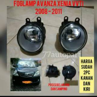 Fog Lamp Foglamp Lampu  Kabut Mobil  Avanza Xenia  New VVTI 