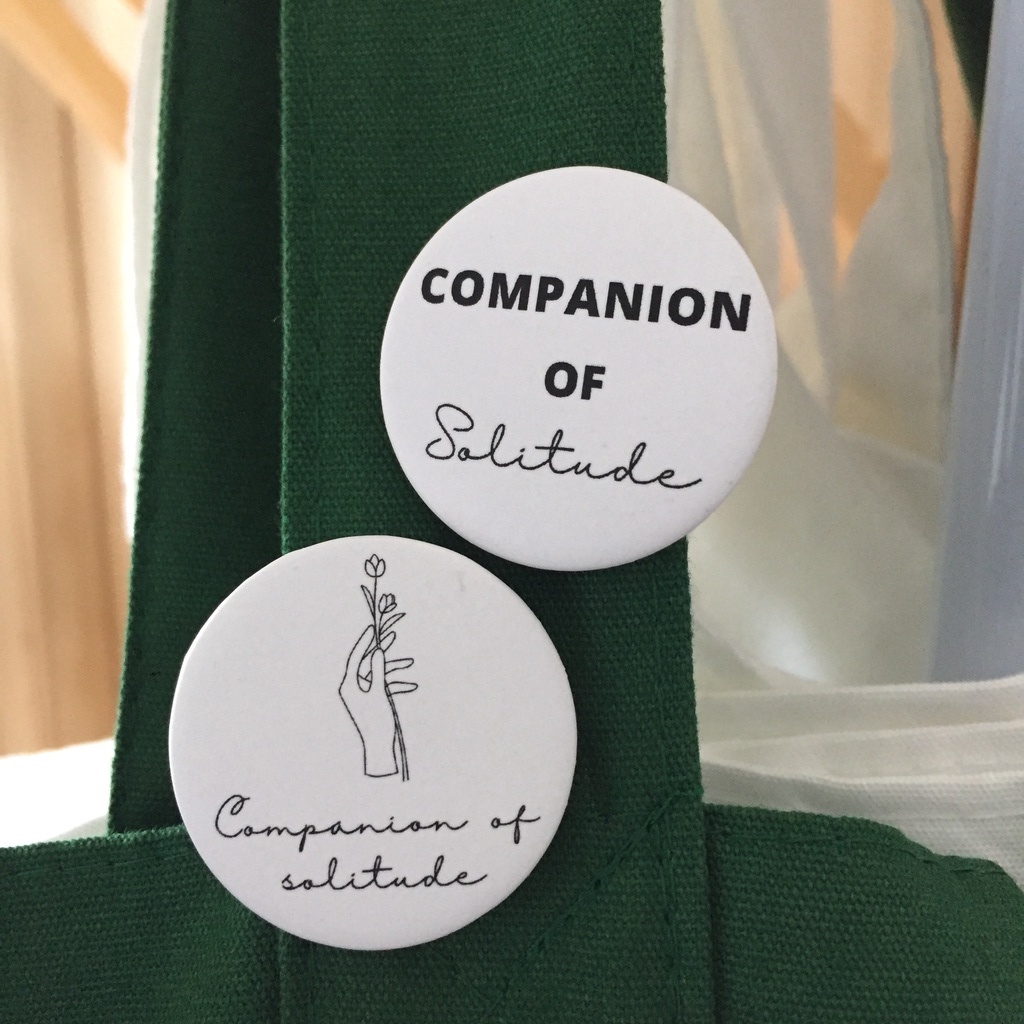 PIN COMPANION OF SOLITUDE BADGE BROS BROOCH