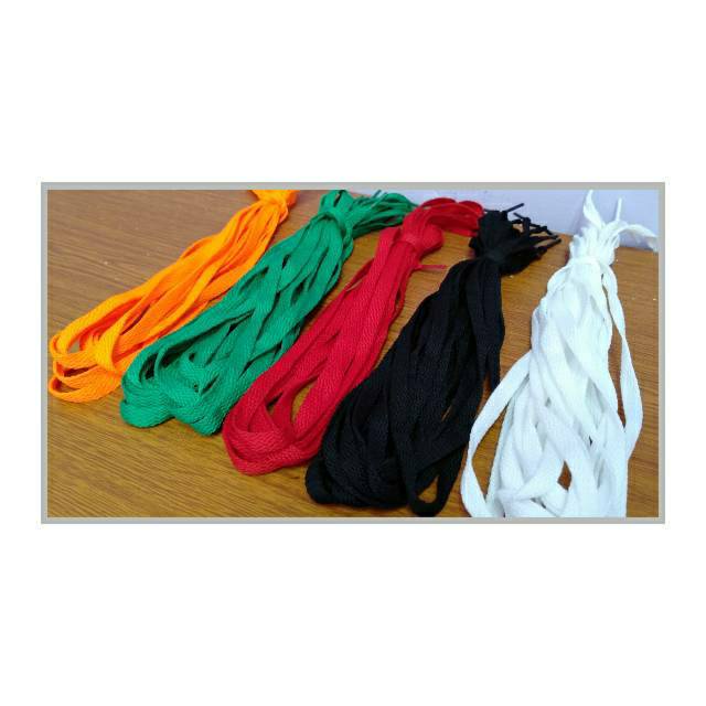 Tali Sepatu Gepeng Premium Quality 10mm / SEPATU CONVERSE / TALI SEPATU / SHOE LACES MURAH