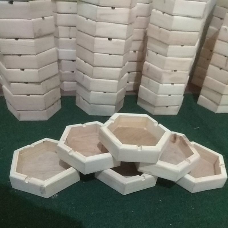 asbak/souvenir/asbak kayu/ashtray/asbak kotak/grosir