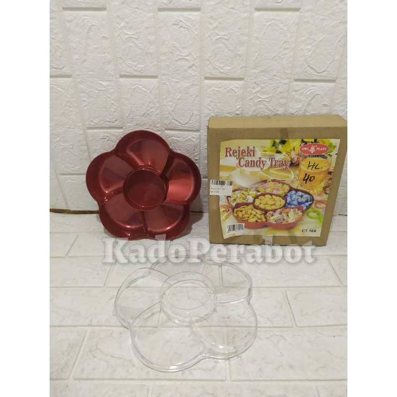 Candy tray CT 168 - tempat permen imlek - toples permen manisan imlek