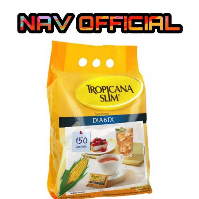 

READYY TROPICANA SLIM SWEETENER DIABTX 150 sachet SALE
