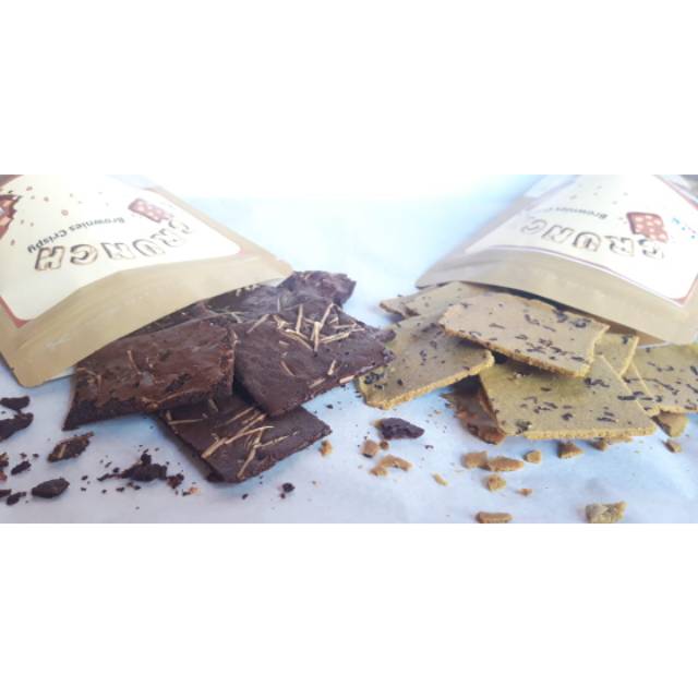 

Crunch brownies crispy, tanpa bahan pengawet