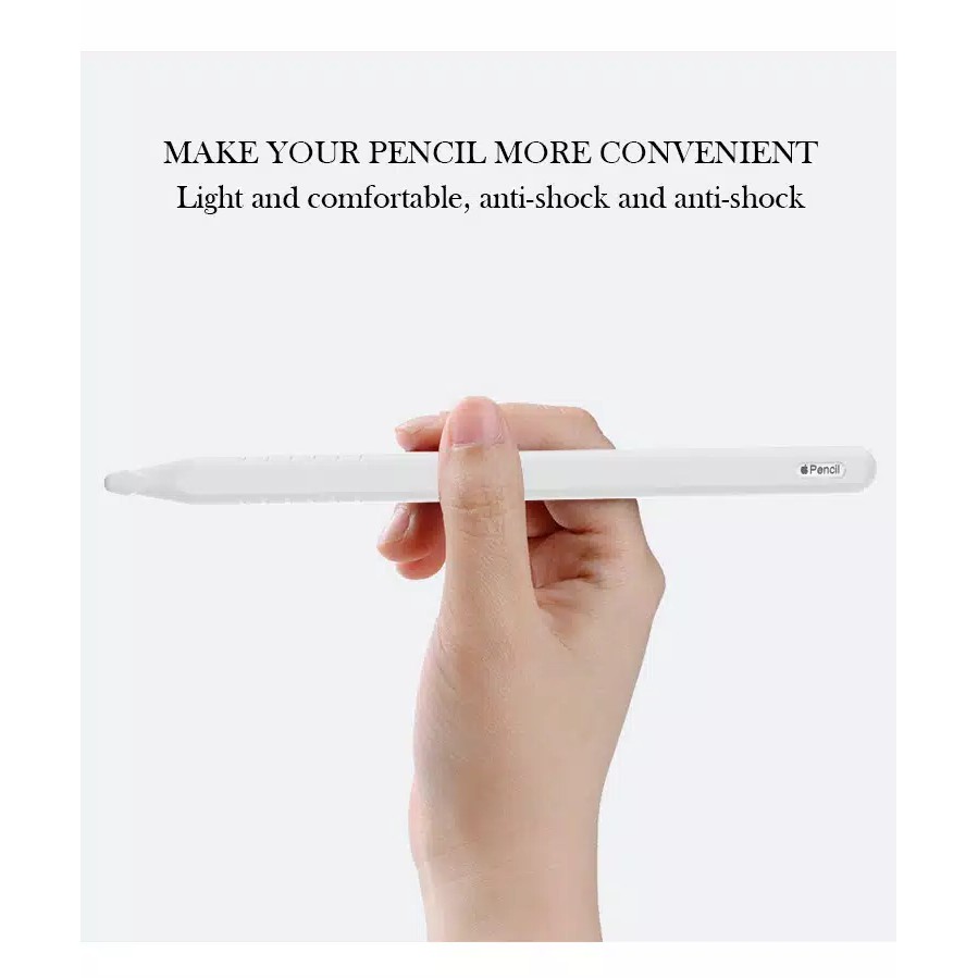 Protective Anti Crack Case Cover Apple Pencil Gen 2 Free 2 Tip Cover