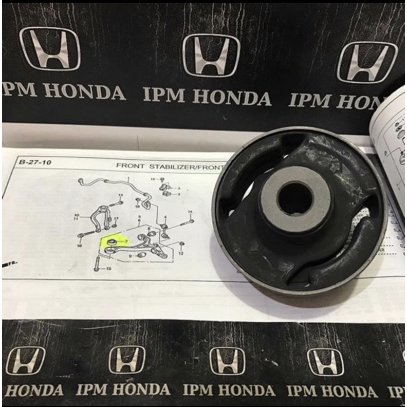 51391 SFE TA0 Bos Bush Bushing Sayap Arm Depan Bawah Besar Honda Odyssey RB1 2004-2008 RB3 2009-2013 Accord CP2 2008-2012 Elysion 2005-2010