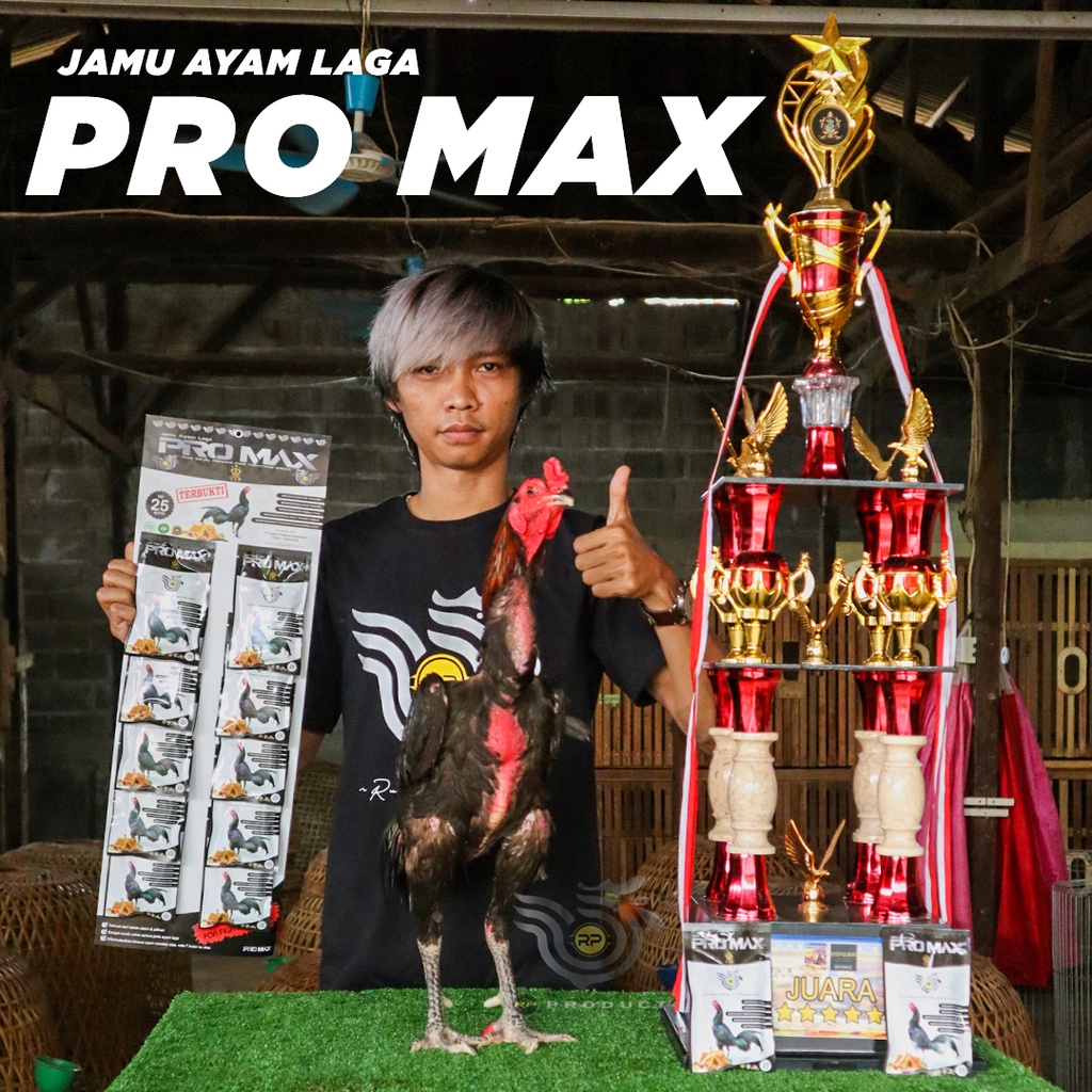 JAMU AYAM LAGA KAMLANG KERING PRO MAX (1 RENCENG) AYAM FULL POWER AGRESIF NAFAS PANJANG