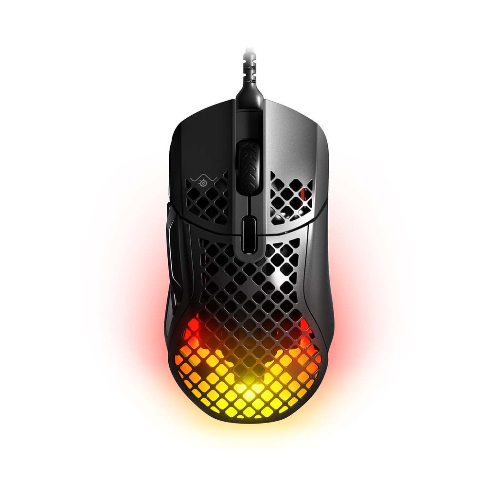 SteelSeries Aerox 5 - Mouse Gaming Ergonomis Hitam