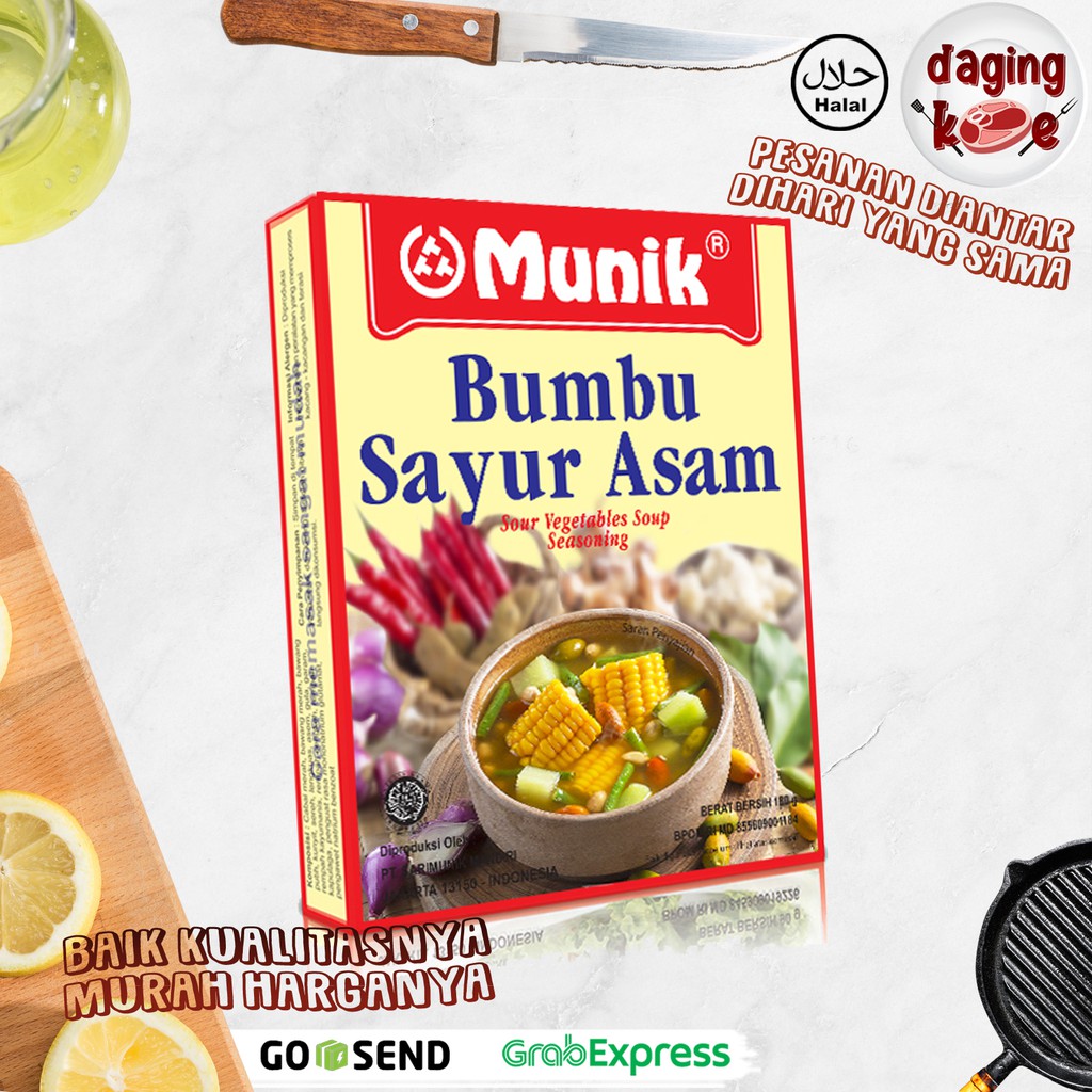 

BUMBU SAYUR ASAM INSTAN MUNIK DK041