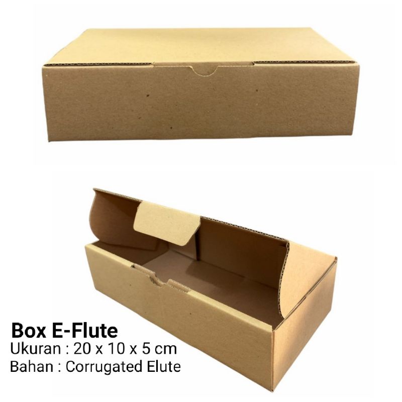 

Die Cut 20x10x5 cm / Corrugated Box / Dus Souvenir / Dus Makanan