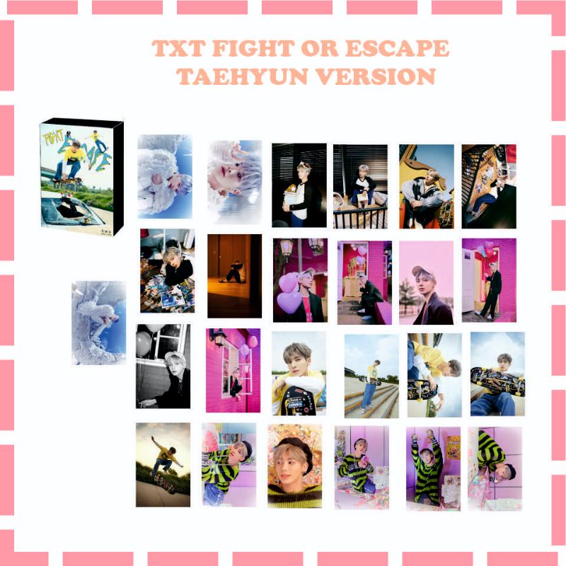 TXT Chaos Fight or Escape Photocard Pack